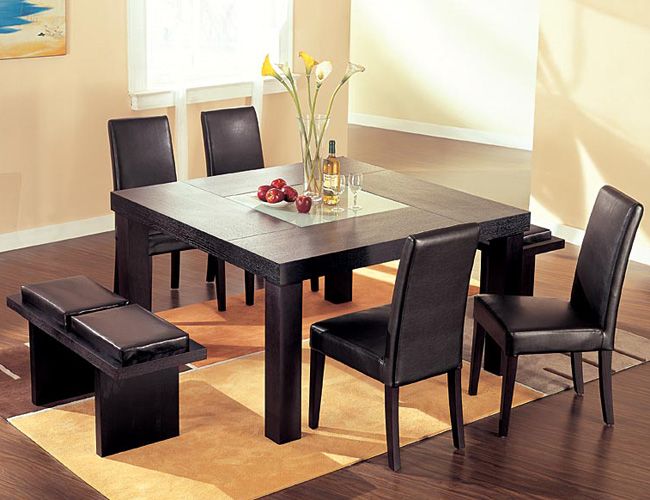 Home Design And Decorate Square Dining Table From The Hardwood Room Furniture Sets Small Dining Room Sets, How To Decorate A Square Dining Table