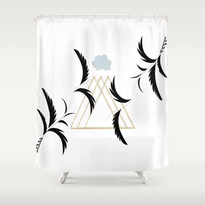 Fellowship Of The Pen Shower Curtain Nerd Room Curtains Shower