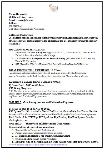 cv word document
