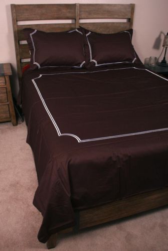 hotel style bedding duvet embroidereddarkbrownwhitecottonhotelstylequeenduvetcoverset queen duvet cover set embroidered dark brown white cotton hotel hotel style bedding duvet embroidereddarkbrownwhitecottonhotelstylequeenduvetcoverset queen duvet cover set embroidered dark brown white cotton hotel