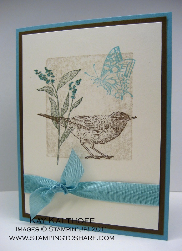 Ordinary Card Making Ideas Nature Part - 6: 2/9 Stampinu0027 Up! Nature Walk U0026 Shadow Stamping. ArtichokeCreative Cards CardmakingBird ...