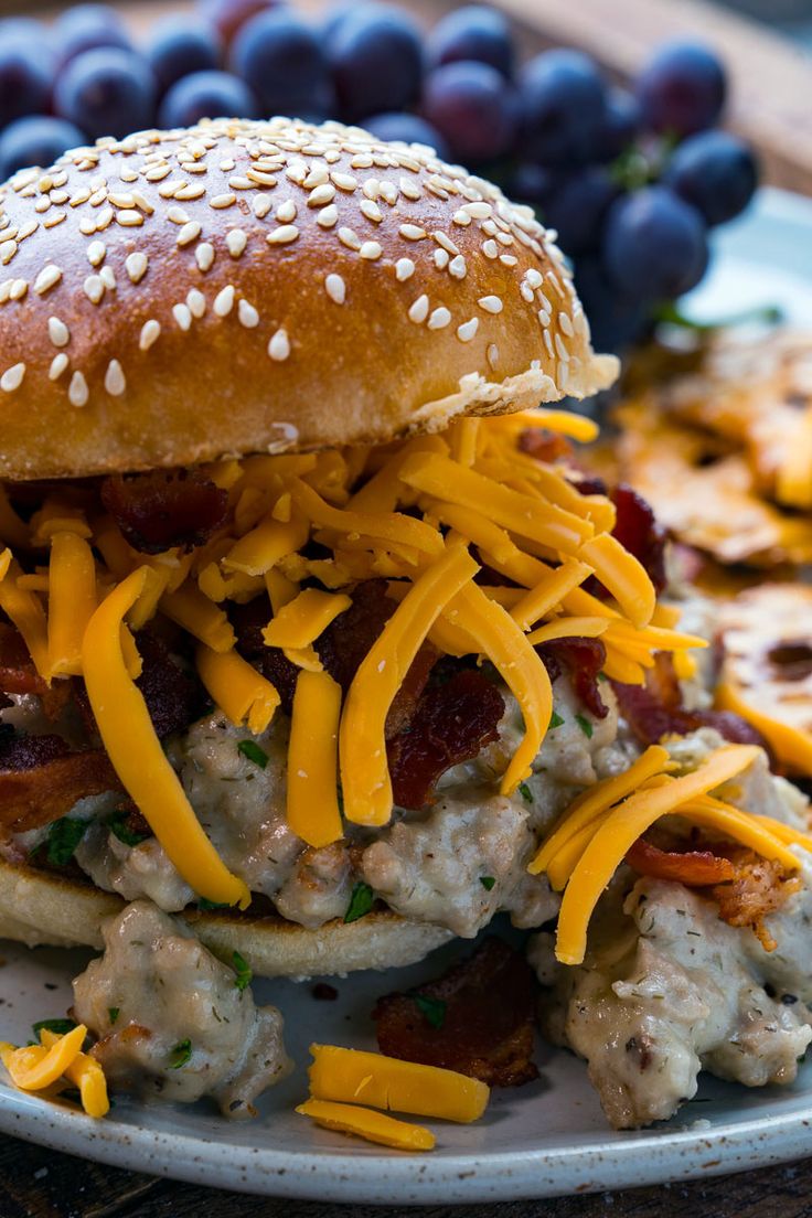 Chicken Bacon Ranch Sloppy Joes Recipe Sloppy joes Chicken Bacon Ranch Sloppy Joes Recipe Sloppy joes