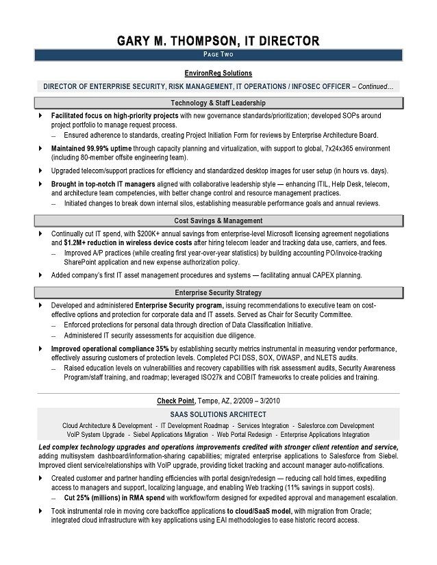 it manager 4 resume examples sample resume resume resume examples enterprise application manager resumes