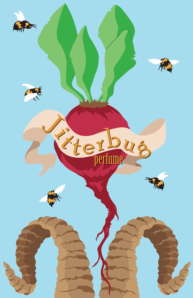 Jitterbug Perfume 11 x 17 print. 14.00, via Etsy. Word