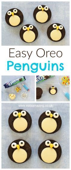 Quick And Easy Oreo Penguins Recipe Quick And Easy Oreo Penguins Recipe