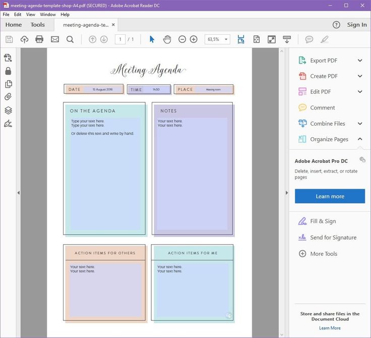 Project <strong>Meeting Agenda Template</strong> - Project Management Docs Team meeting agenda template