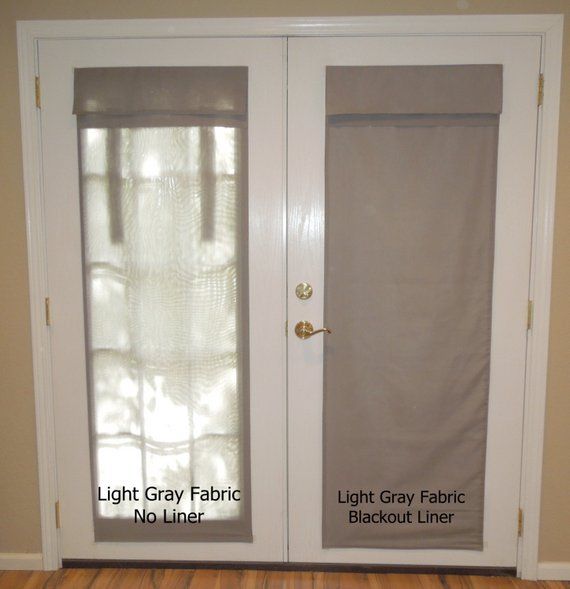 Dark Gray French Door Curtains Top Er In 2020 Doors - What Size Curtains Do I Need For French Doors