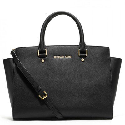 Shop MICHAEL Michael Kors Selma Large Top Zip Satchel Black at Your Navy Exchange. You Serve, You Save on the best brands and products in Satchels.