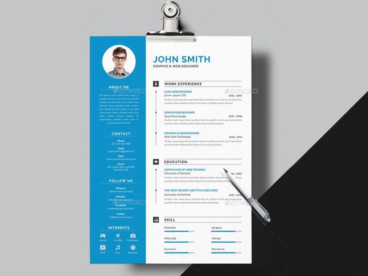 #Resume – Creative Touchs This is Resume Templates is the super clean,The flexible page designs are easy to use and customize, modern and professional Resume templates to help you land that great job, you a need a great resume. The professionally-written resume examples below can help give you the inspiration you need to build an impressive resume of your own that impresses hiring managers and helps you land the job.