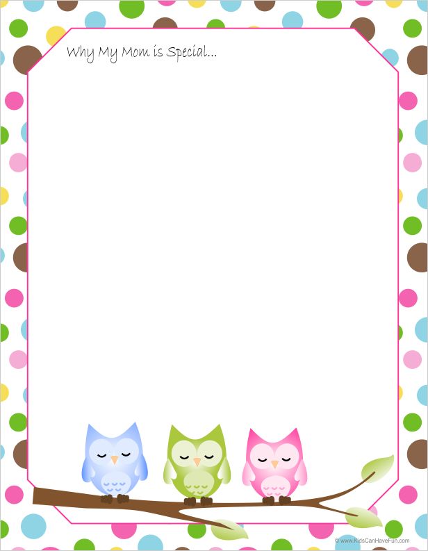 23 best owl border paper free printable images on Pinterest Owls - design paper for writing 23 best owl border paper free printable images on Pinterest Owls - design paper for writing