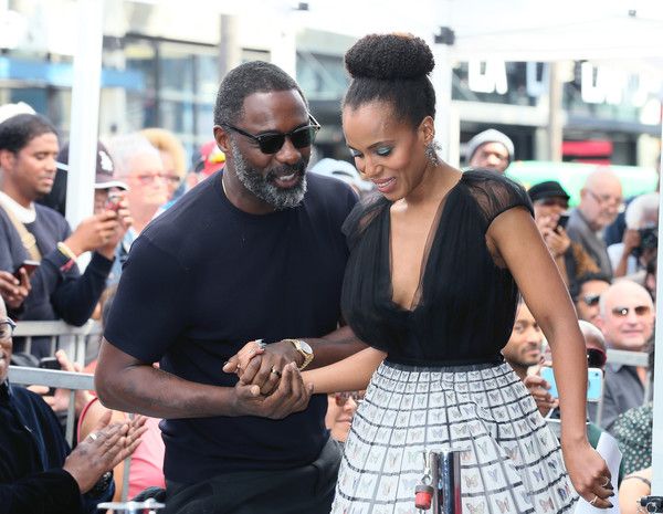 Kerry Washington Idris Elba Photostream Kerry Washington Hollywood Walk Of Fame Idris Elba