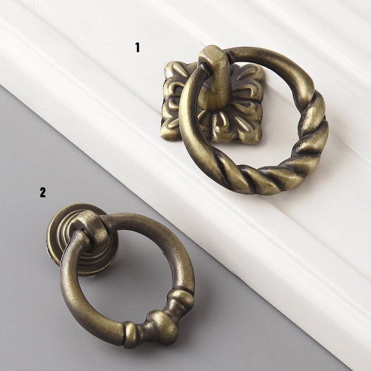 Vintage Retro Cabinet Knob Drawer Dresser Cupboard Drop Ring Pull HandleECKJB Vintage Retro Cabinet Knob Drawer Dresser Cupboard Drop Ring Pull HandleECKJB