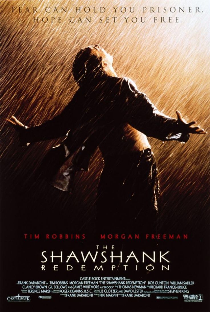 The Shawshank Redemption - "Get busy living, or get busy dying."