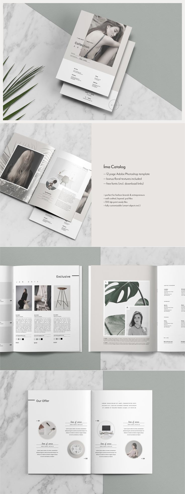 catalog layout
