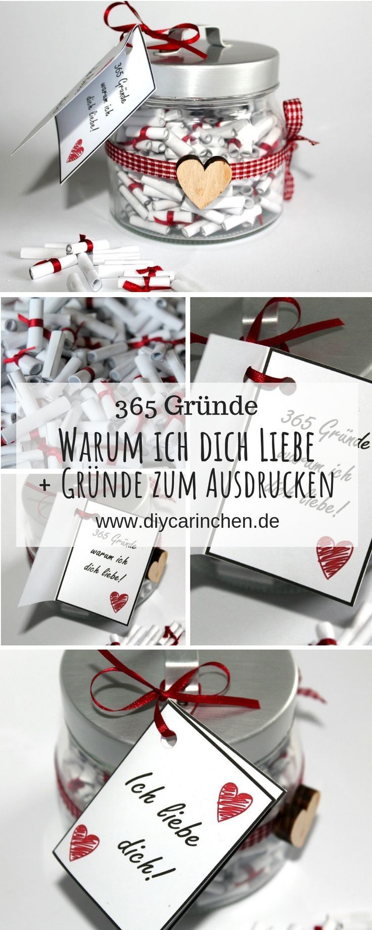 Die Perfekte Geschenkidee Diy 365 Grunde Warum Ich Dich Liebe
