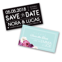 design your own save the date cards