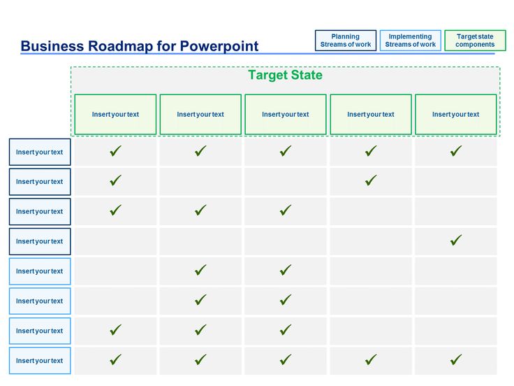 business roadmap template