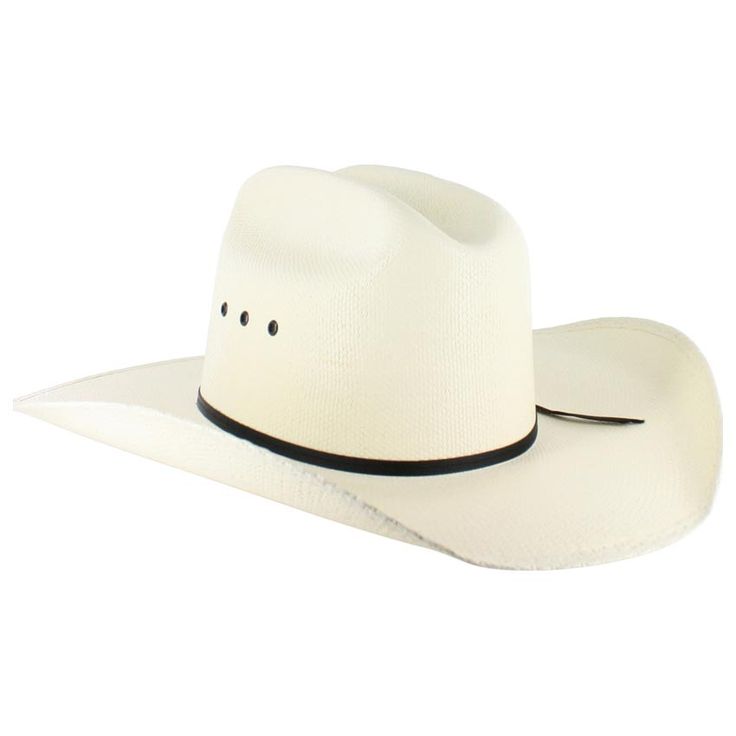 Bangora Straw Cowboy Hat 7X Resistol Denison