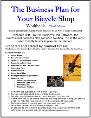 the business plan for your bicycle shop small business self