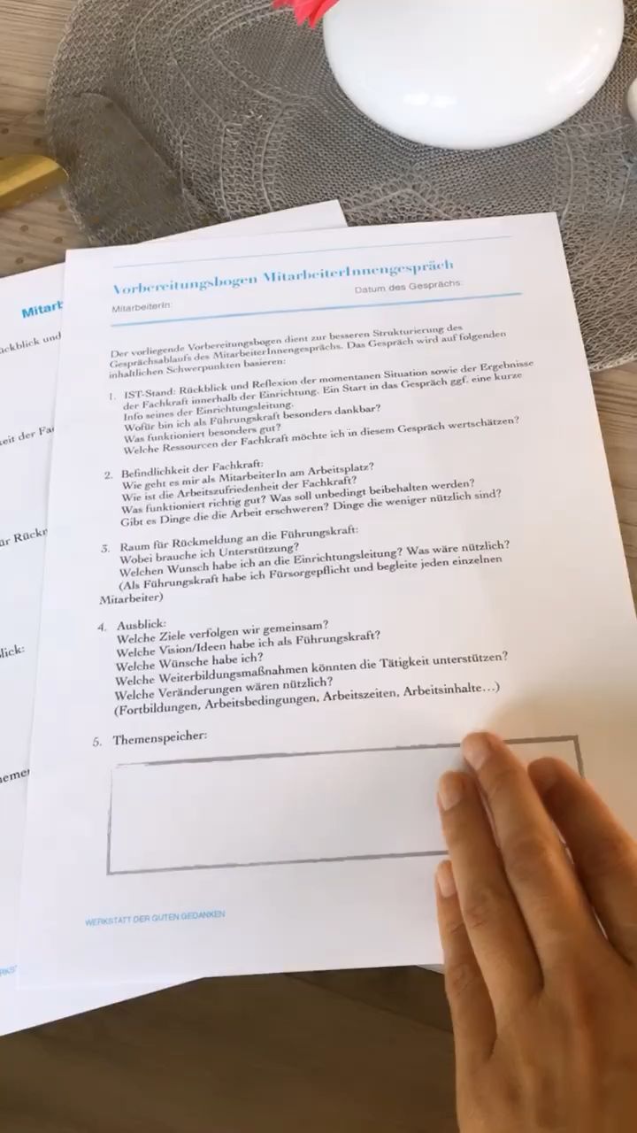 MitarbeiterInnengespräche vorbereiten und durchführen [Video