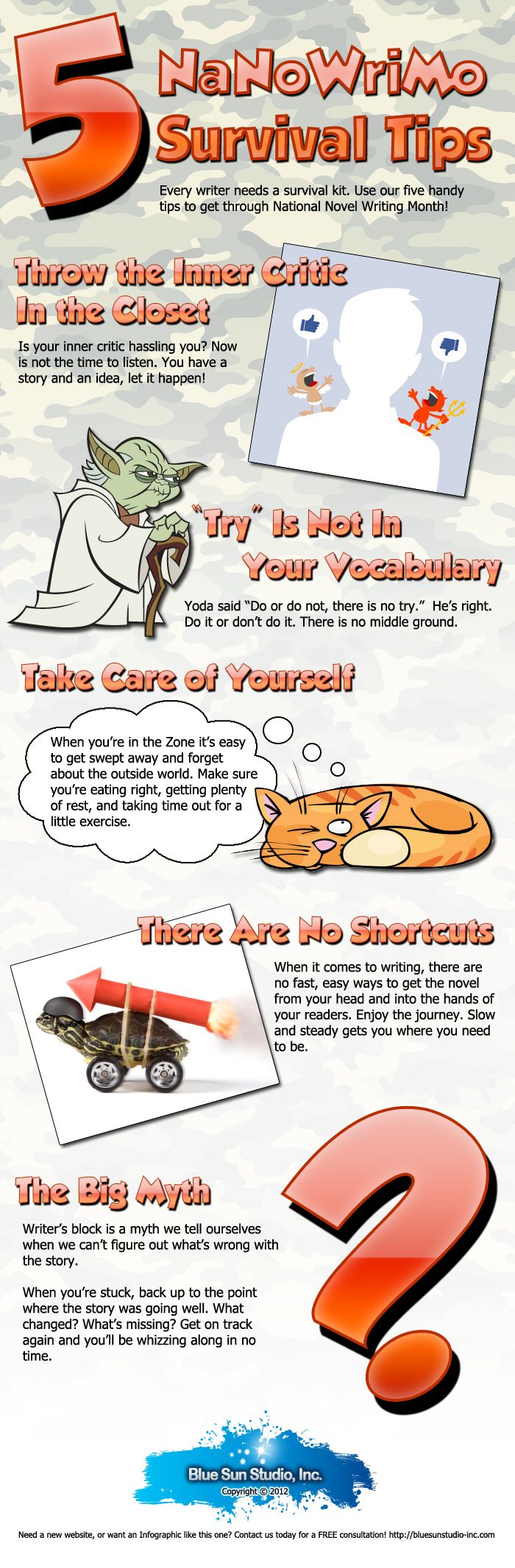 7 tips for surviving nanowrimo