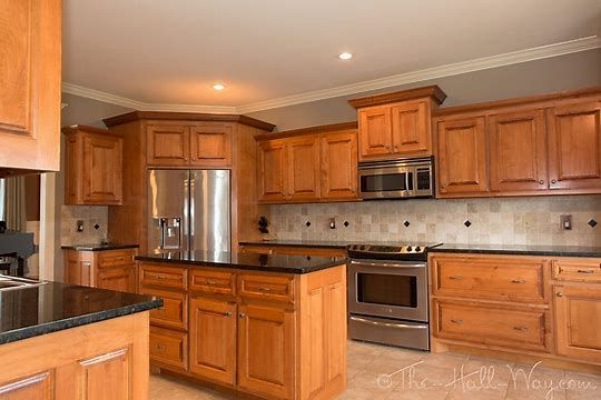 Image result for honey oak cabinets ubatuba granite ... Image result for honey oak cabinets ubatuba granite ... on What Color Granite Goes With Honey Maple Cabinets
id=61930