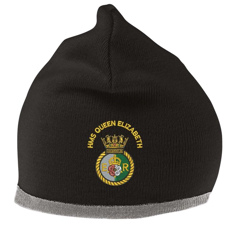 HMS Queen Elizabeth Embroidered Baseball Caps & Beanies HMS Queen Elizabeth Embroidered Baseball Caps & Beanies
