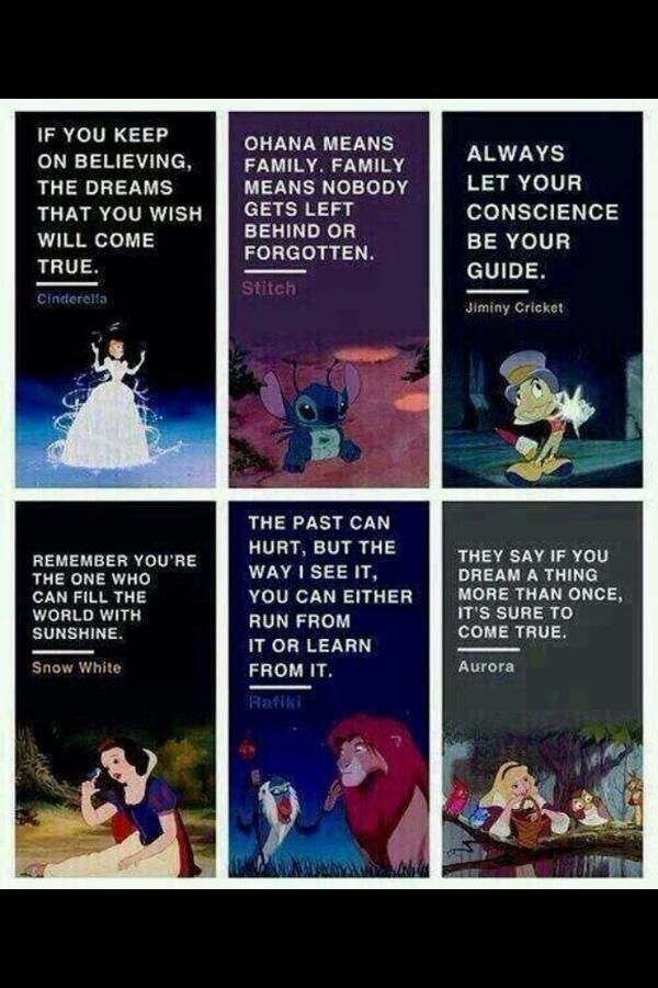 Disney taught us right... | Disney movie quotes, Disney quotes, Movie