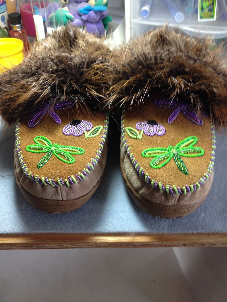 beaver fur slippers 44 best alaska beadwork slippers images on beaver fur slippers 44 best alaska beadwork slippers images on