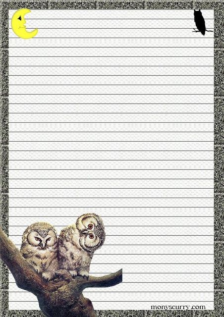 printable stationery image by vonnie davis on crafts printable planner templates