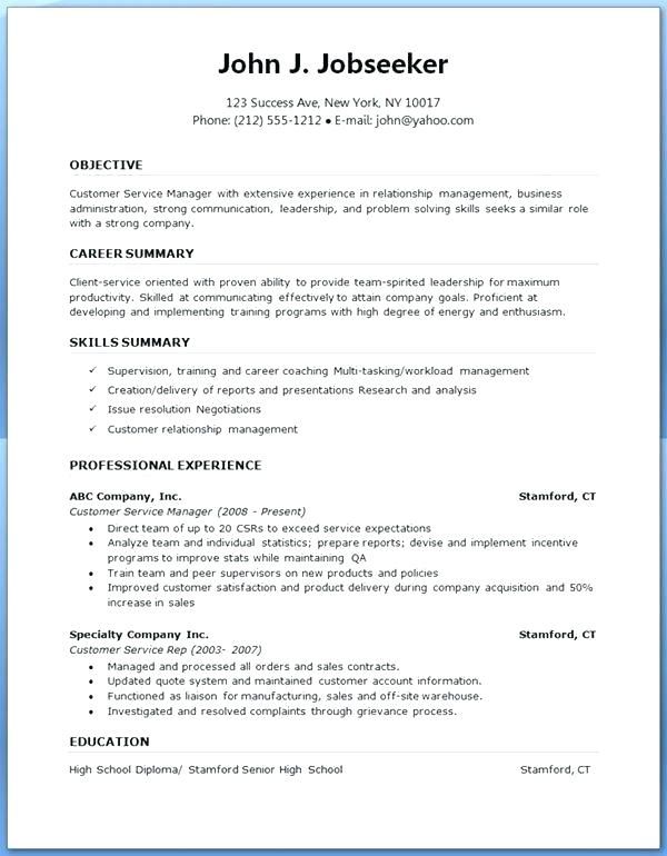 professional resume pdf resume formats examples professional examples of resumes