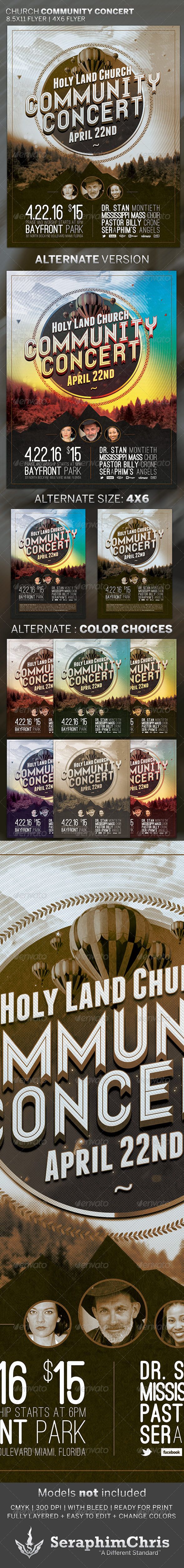 gospel meeting flyer template