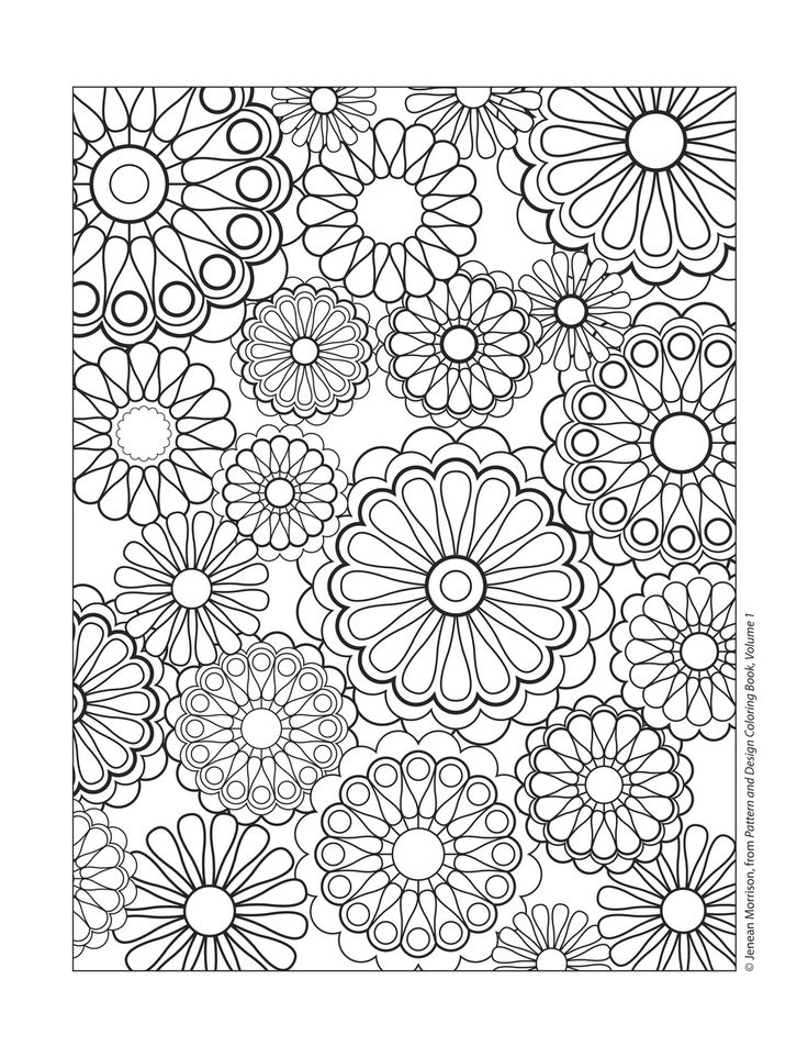 design coloring pages for kids