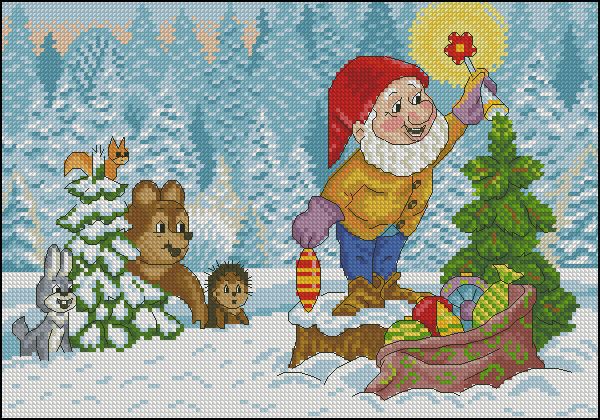 Советские новогодние открытки вышивки, для яны