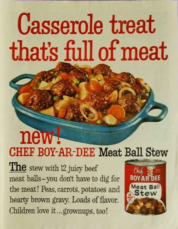 vintage 1959 food ad meat ball stew magazine advertisement mid vintage 1959 food ad meat ball stew magazine advertisement mid century kitchen wall decor