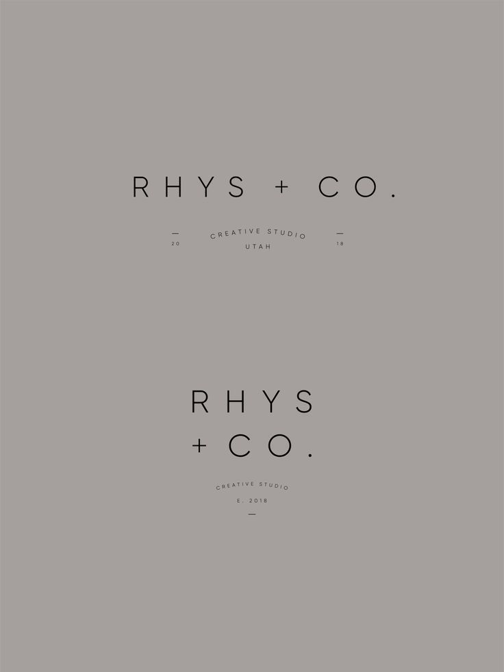 Rhys Co Custom Brand Design by Viola Hill Studio Rhys Co Custom Brand Design by Viola Hill Studio