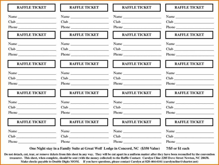 layout event name date number price de Free Printable Raffle Ticket Template nov how to get a free raffle