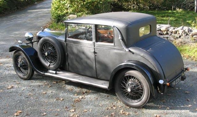 sunbeam with fabric covered saloon body by james young sunbeam with fabric covered saloon body by james young