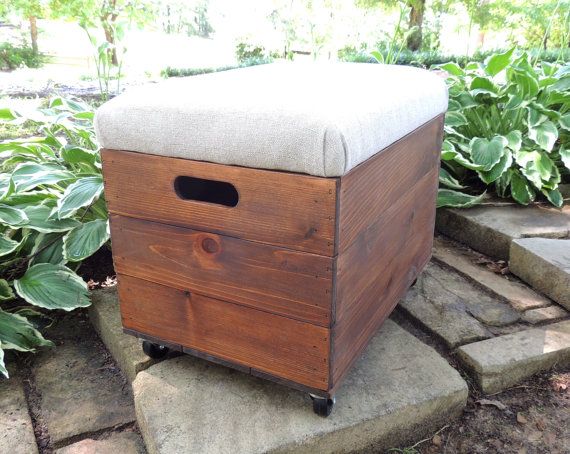34 Best Storage Images On Pinterest Rustic Cedar Wooden Crate with Casters, Ottoman, Foot Stool, Seat, File Storage - 34 Best Storage Images On Pinterest