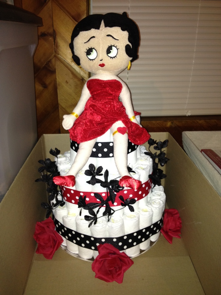 Betty Boop Baby Shower Cake Betty Boop Baby Shower Cake