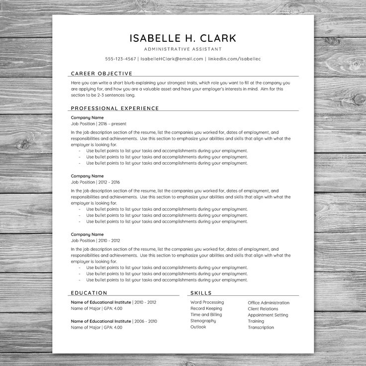 Professional Minimalist Resume Template, CV Template, Printable Resume, Instant Download, Cover Letter, Reference Sheet, 8.5 x 11, A4 http://etsy.me/2zHSDYI #papergoods #resumetemplate #minimalistresume #instantdownload #coverletter #references #professionalresume #resumedownload