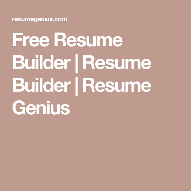 The 25+ best Free resume builder ideas on Pinterest Resume - resume builders free The 25+ best Free resume builder ideas on Pinterest Resume - resume builders free