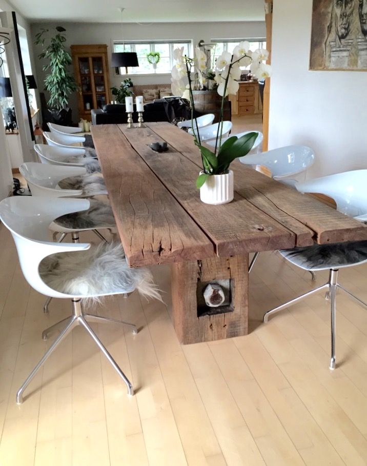 13 Best Thors Design Dining Rooms Images On Pinterest A Beautiful Dining Room Furnished With Thors Gaia Rustic Table And Loop Chairs Www