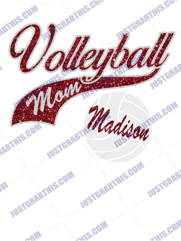 Download Volleyball Mom Madison SVG Files For Silhouette, Files For ...