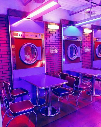 Luz neon led tumblr city purple blue light night lunch | Throw Some