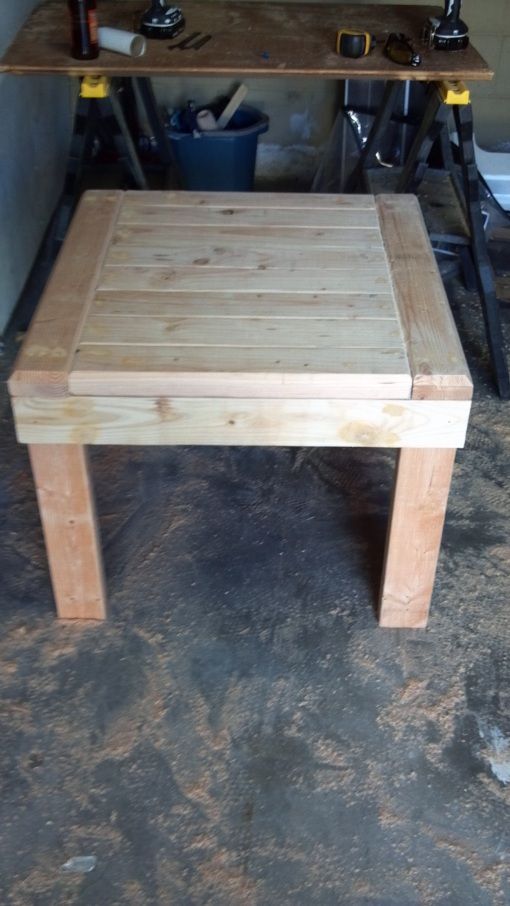 Diy 2x4 End Table I Need A Of These