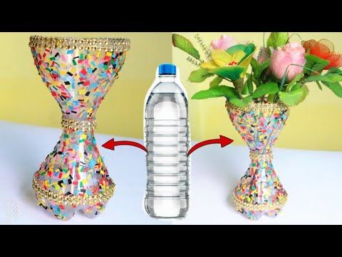 Ваза из пластиковой бутылки своими руками. 26 мастер классов + 400 фото Plastic