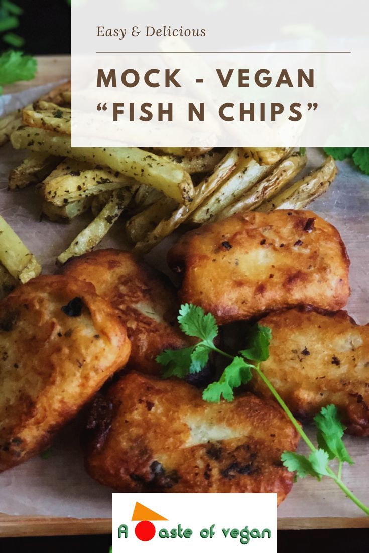 Vegan Fish Chips Carrots Flowers Recipe Vegan Fish Vegan Fish And Chips Fish And Chips