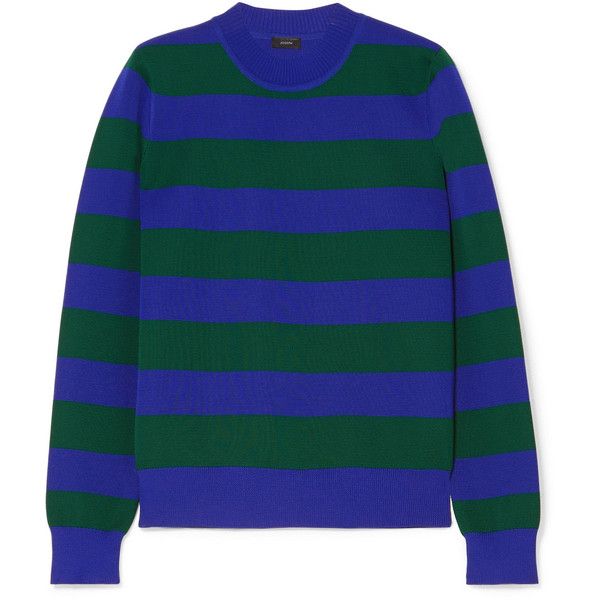 Joseph Striped knitted sweater ($345) ❤ liked on Polyvore Joseph Striped knitted sweater ($345) ❤ liked on Polyvore