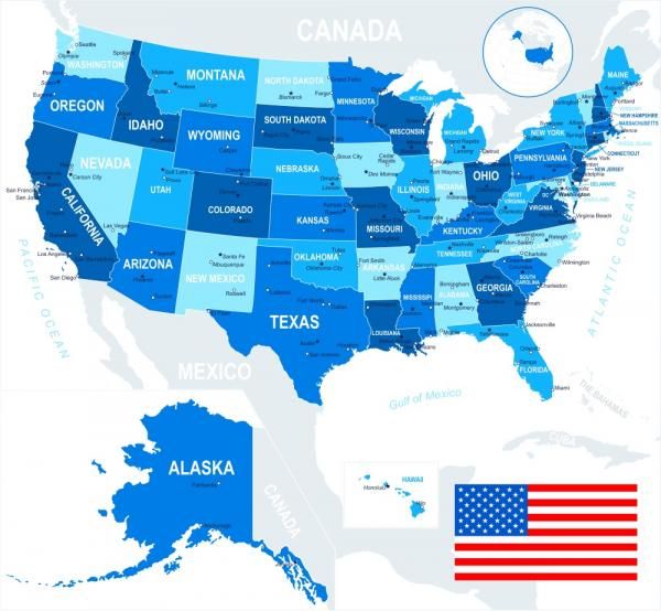 Lista De Los Estados De Estados Unidos Y Capitales Estados Unidos Wyoming Estados Unidos De América